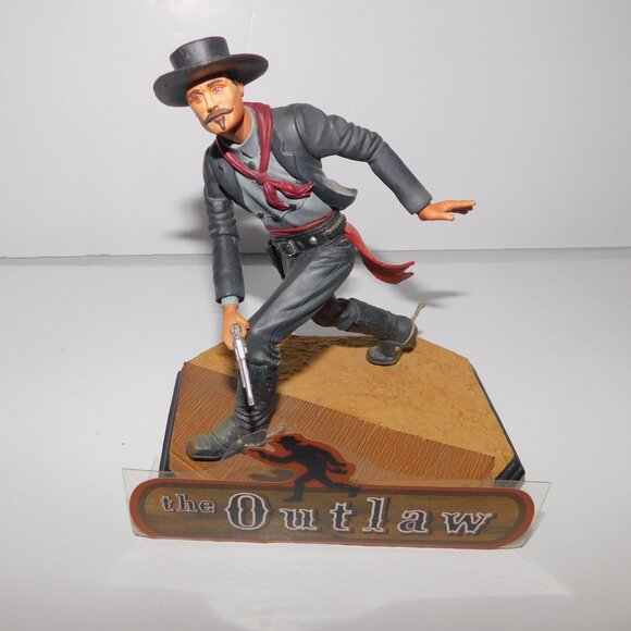 2003 Dusty Trail Toys The Outlaw 6" Western Gunslinger Old West Gambler Figure - Picture 2 of 8